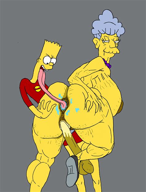 Rule 34 Agnes Skinner Anilingus Anus Bart Simpson Big Ass Big Breasts