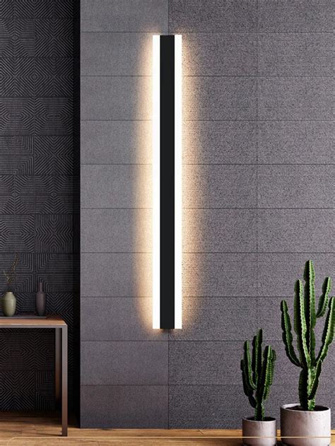 The Málmur Inoutdoor Led Modern Exterior Lighting Bar Lighting Exterior Wall Light