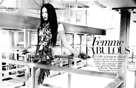 Kimora Lee Simmons For Harpers Bazaar Singapore January 2012 By Gan
