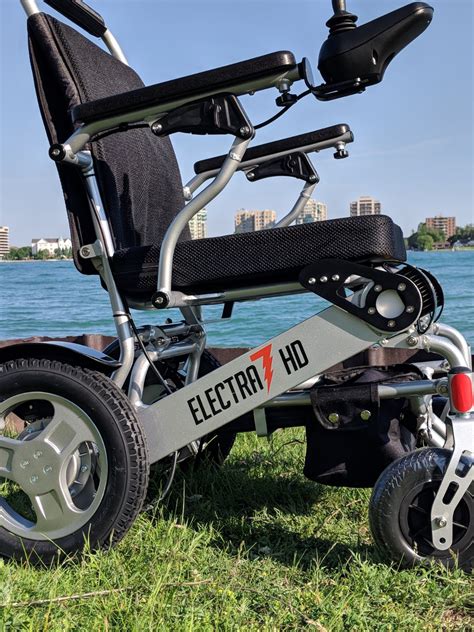 Electra7 Wide Bariatric Folding Travel Wheelchair Quick N Mobile