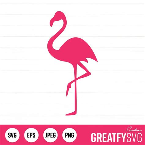 Flamingo SVG Flamingo Clipart Flamingo Cut File Cricut Cut Files Cricut Design Space Svg