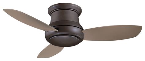 This ceiling fan is part of the concept family and is made using premium quality materials, which ensure sturdiness and durability. Minka-Aire Concept II 44" LED Hugger Ceiling Fan in Oil ...