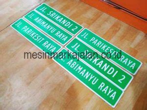 Kami jual stiker pesawat berkualitas dengan harga. Rambu Papan Nama Jalan - Jual Perlengkapan Lalu Lintas