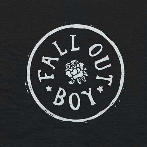 Fall Out Boy Logo Fall Out Boy Logo Fobs