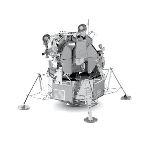 Fascinations Metal Earth 3d Metal Model Kits Apollo Space Set Of 4