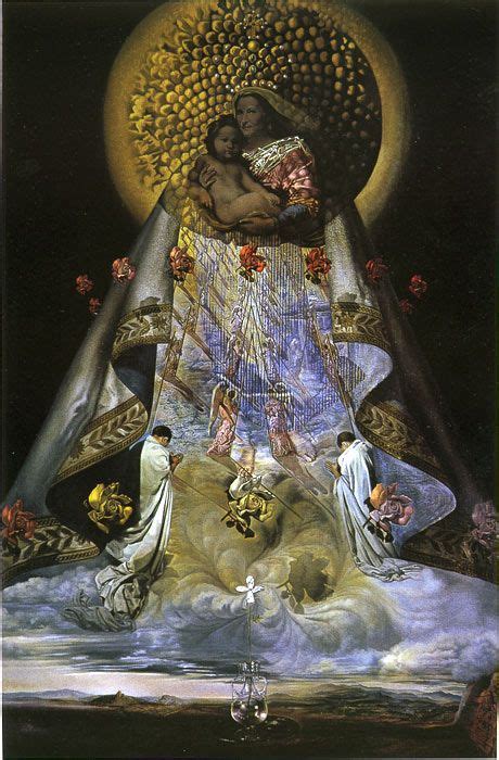 Painting By Dali The Virgin Of Guadalupe Arte Di Salvador Dali