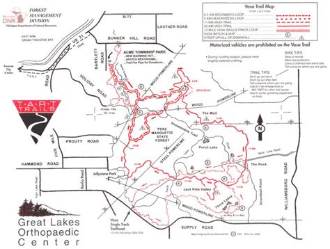 Cycling Mynorth Community Vasa Trail Traverse City