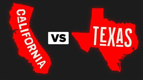 Texas Vs California How Do They Compare Youtube