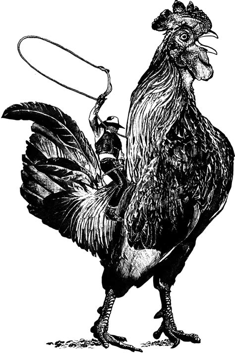 Free Fighting Rooster Silhouette, Download Free Fighting ...