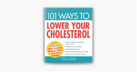 ‎101 Ways To Lower Your Cholesterol By Shirley S Archer And David