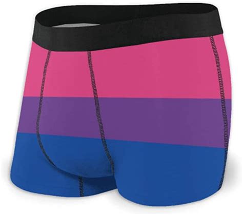 Na Bisexual Sexuality Flag Love Mens Briefs Underwear Breathable Boxer
