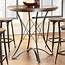 Round 36 Inch Counter Height Kitchen Dining Table  FastFurnishingscom