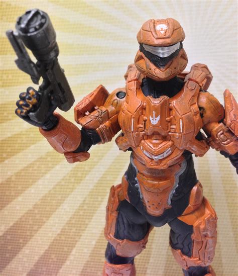 Halo 4 Series 2 Review Rust Spartan Scout Figure Mcfarlane Toys