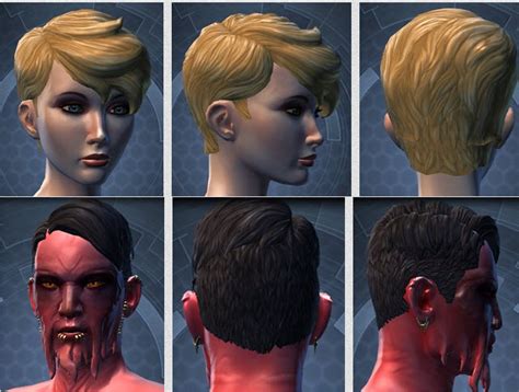New Hairstyle In Appearence Modification Station Rswtor