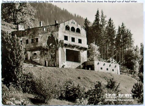 Rppc Hitler S Berghof Ruins Obersalzberg After Ww2 94414024