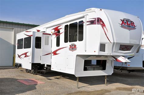 2011 Forest River Xlr 40x12 Toy Hauler Fifth Wheel The Real