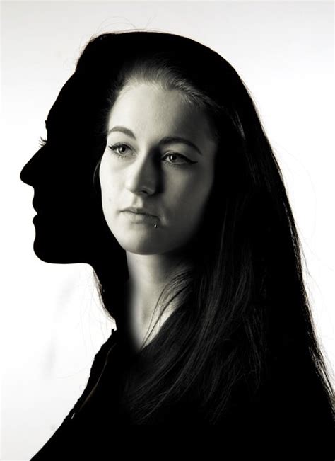 Silhouette Black White Woman Free Image Download