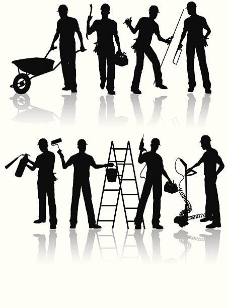 Handyman Tools Silhouette Stock Photos Pictures And Royalty Free Images