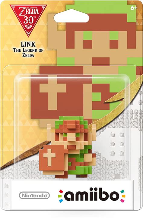 Amiibo 8 Bit Link The Legend Of Zelda Amiibo 8 Bit Link The Legend