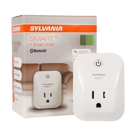 Sylvania Smart Bluetooth Plug Works With Amazon Alexa Apple Homekit