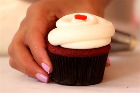 Bake a batch of red velvet cupcakes as a treat. Georgetown Cupcake Red Velvet Cupcake Recipe | POPSUGAR Food