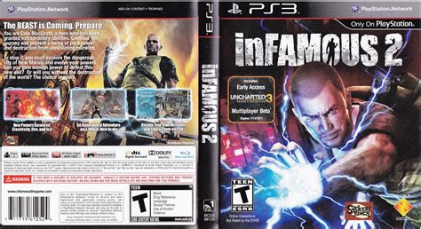 Infamous 2 Ps3 Game Cover