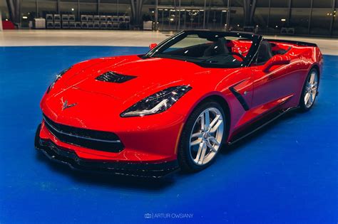 The chevrolet corvette (c7) is the seventh generation of the corvette sports car manufactured by american automobile manufacturer chevrolet. FRONT SPLITTER V.1 CHEVROLET CORVETTE C7 Gloss | Our Offer ...