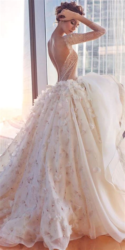 36 Ultra Pretty Floral Wedding Dresses For Brides Dream