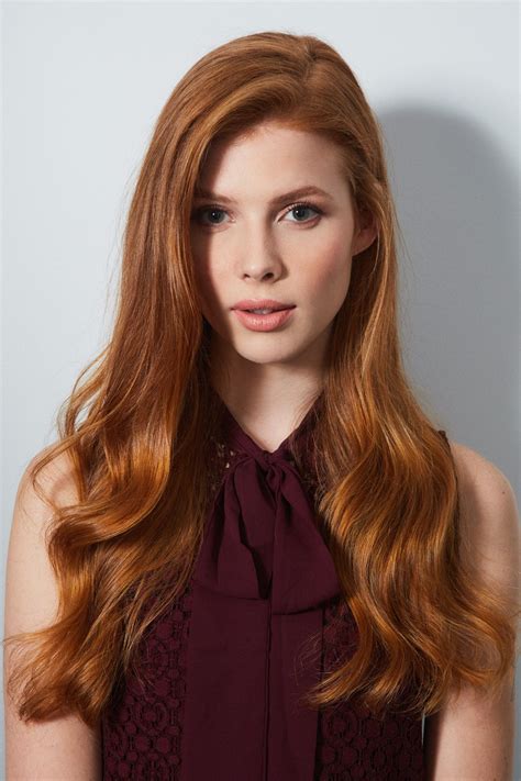 The Finished Look Beautyhairstyles Red Hair Model Long Red Hair Beautiful Red Hair