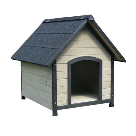 Buy Pawhub Medium Pet Dog Kennel Timber House Cabin Wood Log Box Mydeal