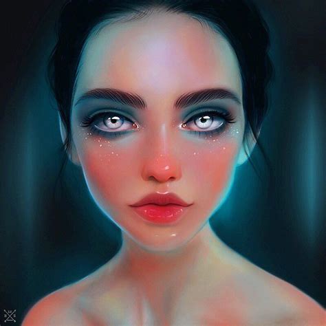 🌸 Julia Razumova 🌸 ⋆ Mariened16 ⋆ Digital Portrait Art Digital