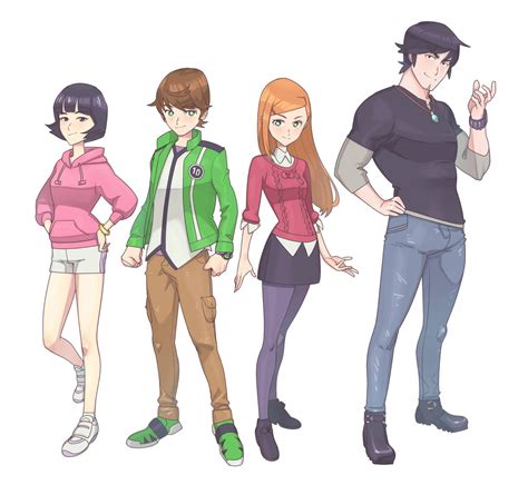 Ben 10 Character Redesign By Lysergic44 On Deviantart