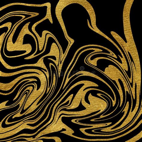 Liquid Marble Black And Gold Marble Background Gold Lines Marble
