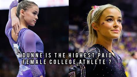 Olivia Dunne Highest Paid Gymnast Oliviadunne Katelynohashi Gymnast
