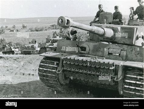 German Tiger Tank Of The 2nd Ss Panzer Division At Kursk On The Russian