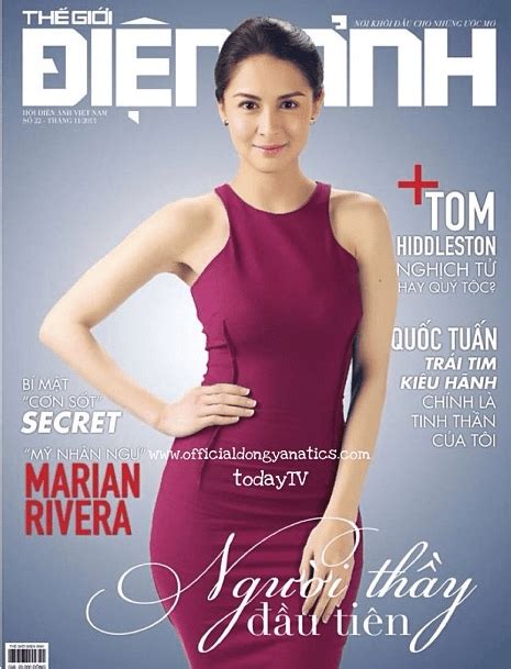 Marian Rivera Covers Vietnams Movie World Magazine Starmometer