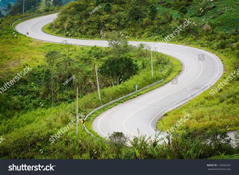 Road Curves Mountain Stock Photo 116506225 Shutterstock