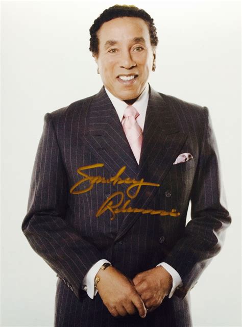Check spelling or type a new query. Smokey Robinson Personally Autographed 8x10 Color Photo ...