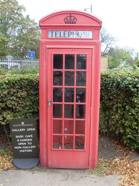 Irisvo rotary dial telephone retro old fashioned landline phones with classic metal bell,corded phone with speaker and redial function for home. Red Telephone Box by Dulwich Picture... © David Hillas ...