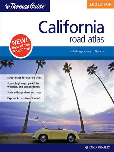 The Thomas Guide California Road Atlas Thomas Guides By Rand Mcnally