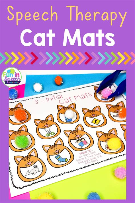 Your Students Will Love These Fun Cat Themed Speech Therapy Activities