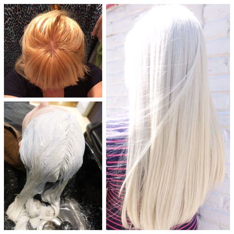 Makeover Too Warm To Icy White White Hair Color Platinum Blonde