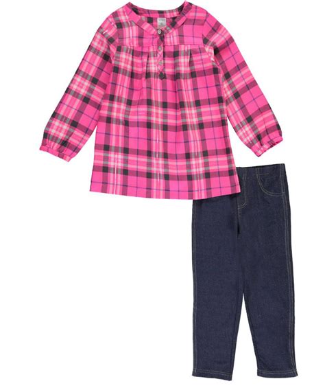 Carters Carters Little Girls Toddler Pleated Pretty 2 Piece