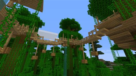 Modern Jungle Tree House Minecraft Jds Gaming Blog