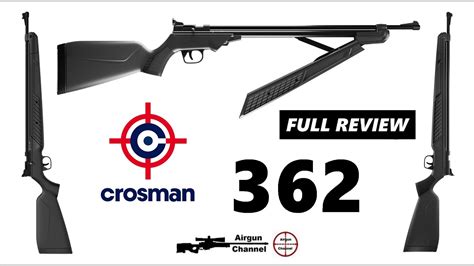 Crosman 362 Full Review 22 Caliber Multi Pump Air Rifle Single