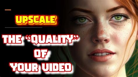 Upscale Your Video For Free Using Stable Diffusion YouTube