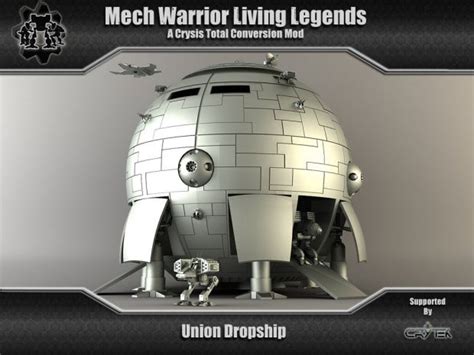 Union Dropship Image Mechwarrior Living Legends Mod For Crysis Wars