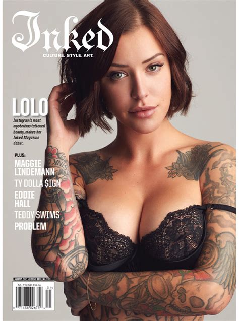 Inked Magazine Featuring Lolo January 2021 Inked Shop