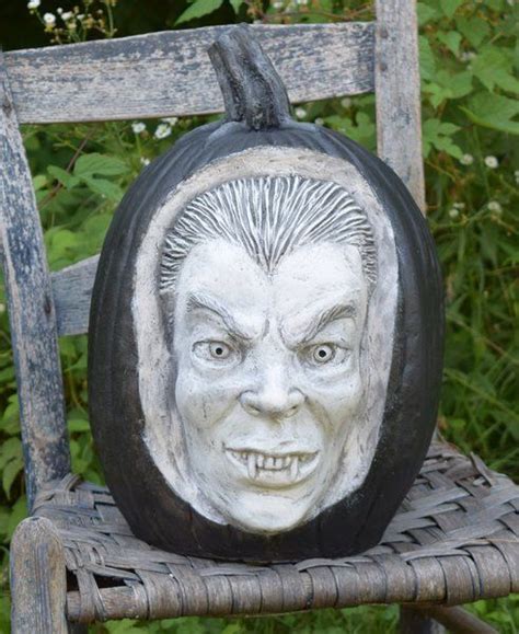 The Holiday Aisle Carved Dracula Pumpkin Wayfair 3d Pumpkin