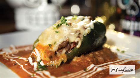 The Chefs Table Stuffed Poblano Chiles Chiles Rellenos